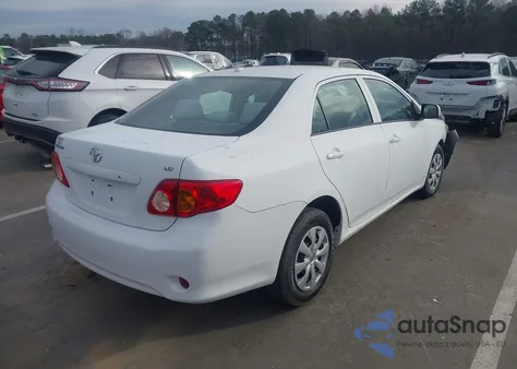2010 Toyota Corolla Le из США, поврежденный, VIN 2T1BU4EE8AC352503